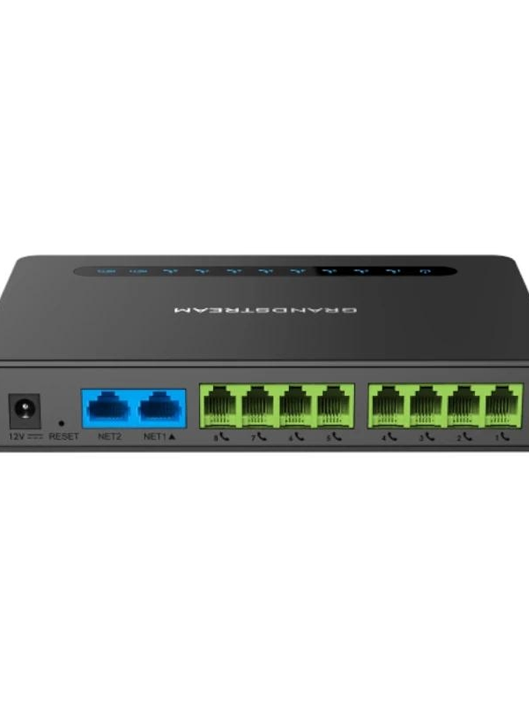 Grandstream HT818 V2 Gateway ATA 8FXS RJ11 2xGbE 1