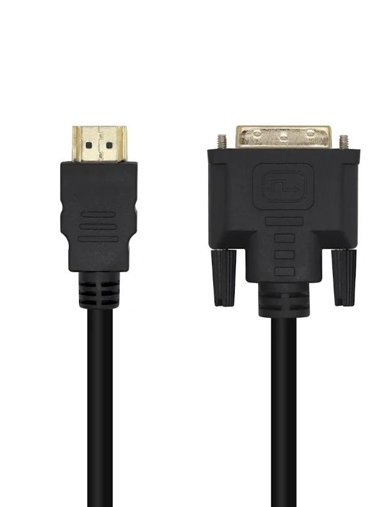 Aisens Cable DVI 18+1/M a HDMI A/M negro 1.8m 1