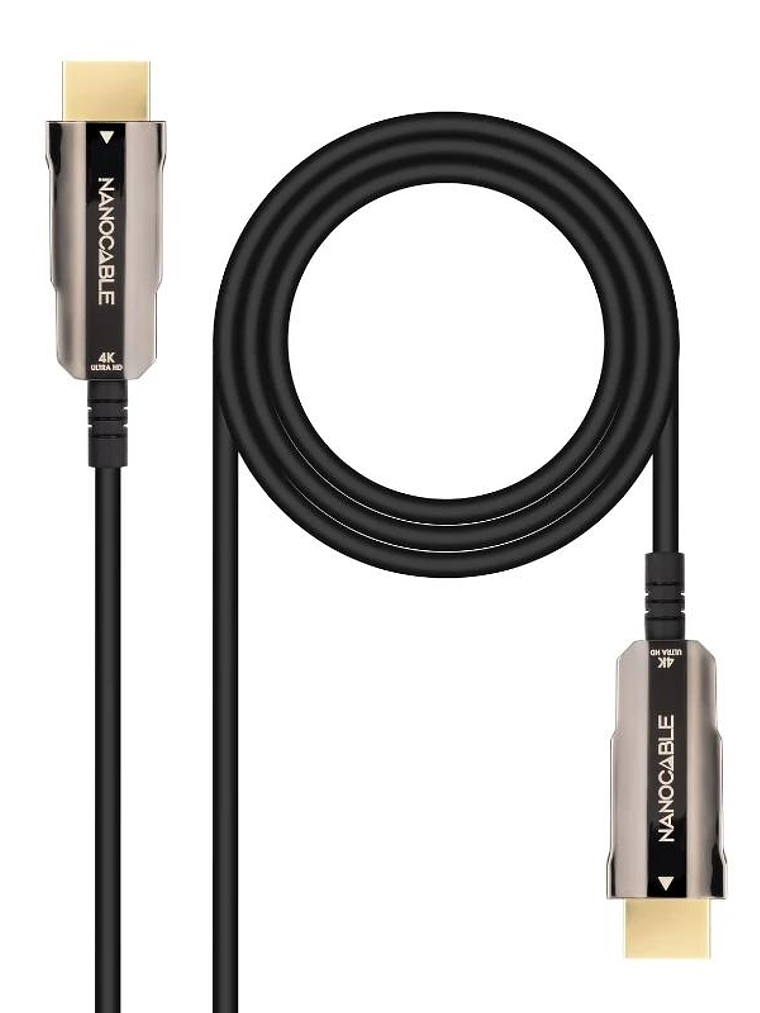 Nanocable Cable HDMI v2.0 AOC 4K@60HZ 18Gbp 10 m 1