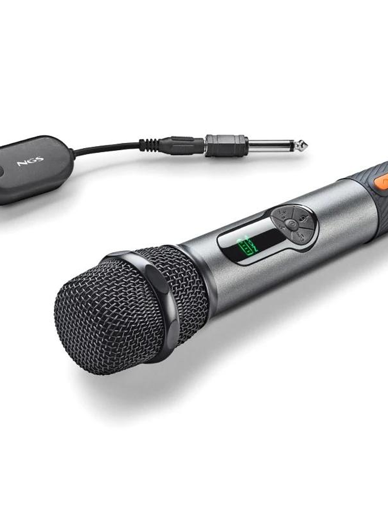 NGS Micrófonos inalámbricos Vocales Pack 2 3
