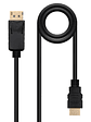 Nanocable Cable Conversor DP a HDMI Negro 10m - Miniatura 1