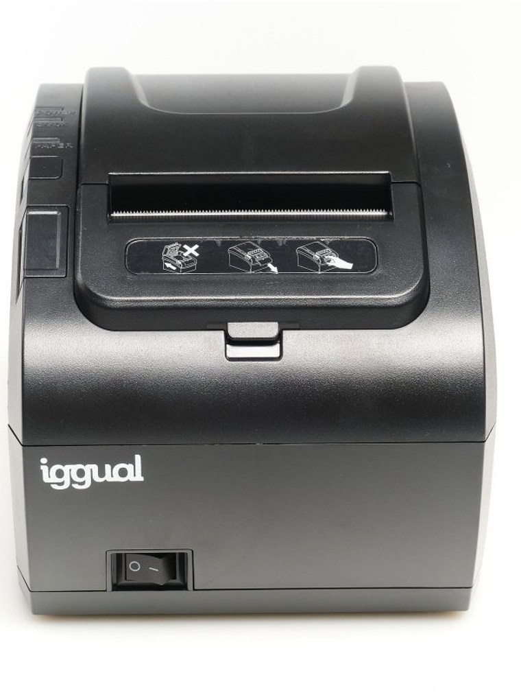 iggual Impresora Térmica TP8002 USB+RS232+Ethernet 1