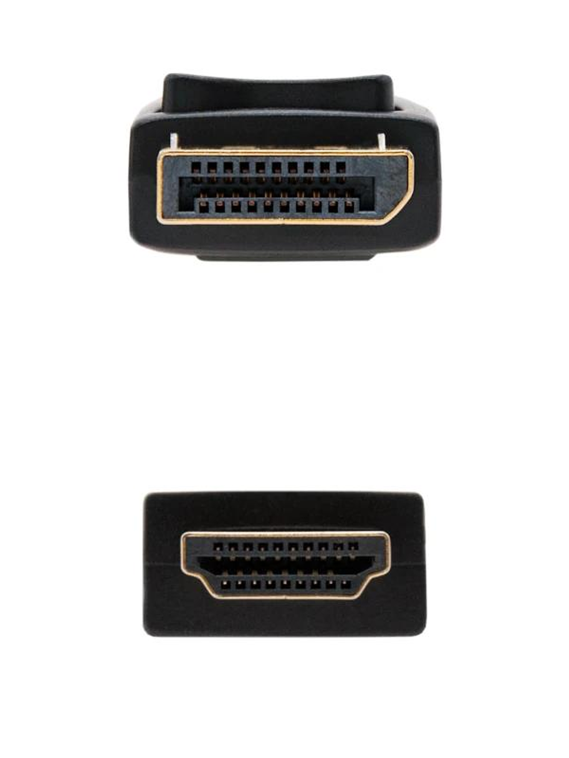 Nanocable Cable Conversor DP a HDMI Negro 10m 2