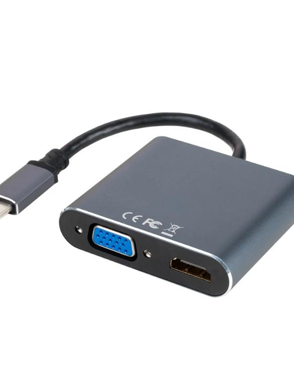 Nanocable Converosr USB-C a HDMI/VGA/USB3.0/PD 3