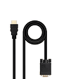 Nanocable Conversor HDMI a VGA M-M, 1.8 m Negro - Miniatura 1