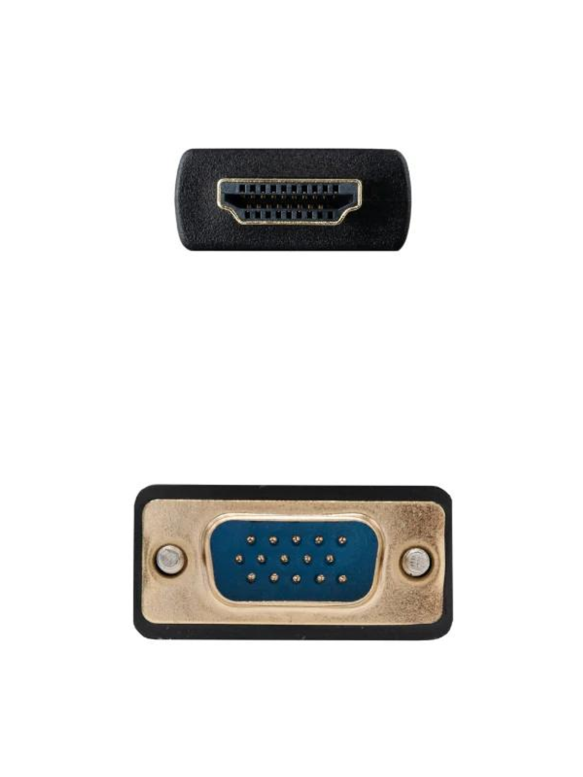 Nanocable Conversor HDMI a VGA M-M, 1.8 m Negro 3