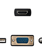 Nanocable Conversor HDMI a VGA-Jack-UBS, 1.8 m - Miniatura 3