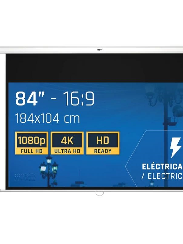 iggual Pantalla eléctrica 16:9 84
