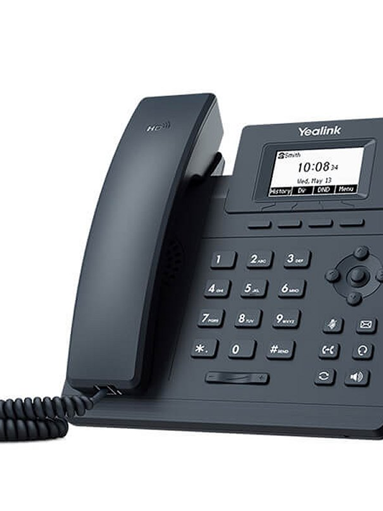 YEALINK SIP-T30P  1 cuenta, CON PoE, SIN PSU 2