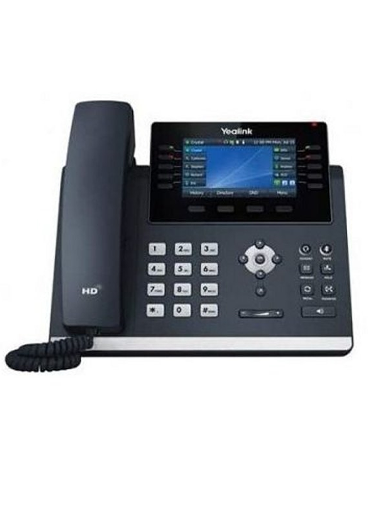 YEALINK SIP-T46U 16 cuentas, CON PoE 1