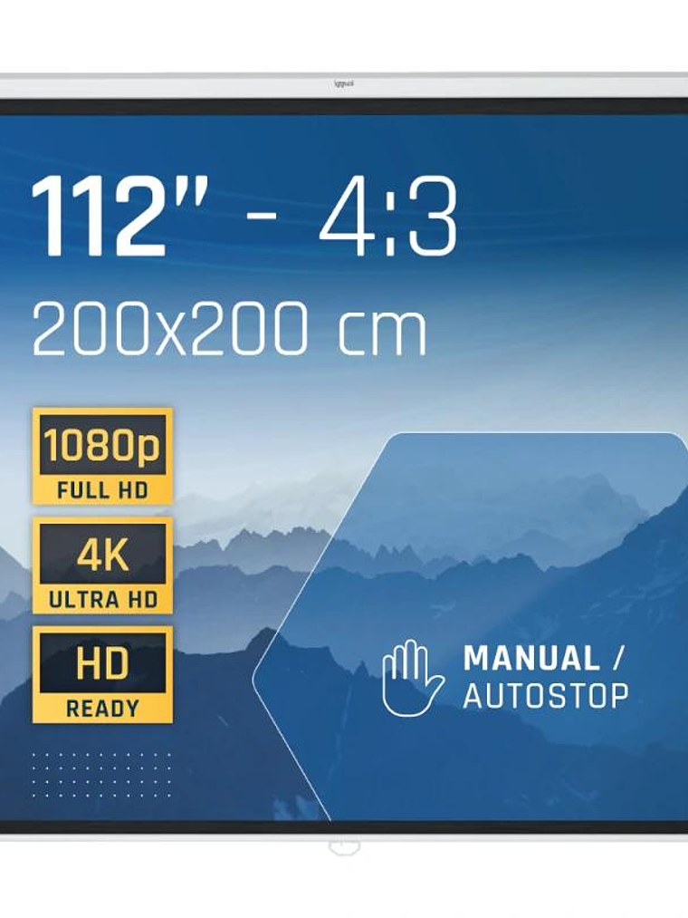 iggual Pantalla manual 4:3 112