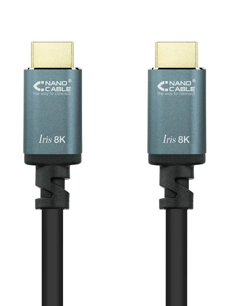 Nanocable Cable HDMI 2.1 IRIS 8K M-M 10 metros 4