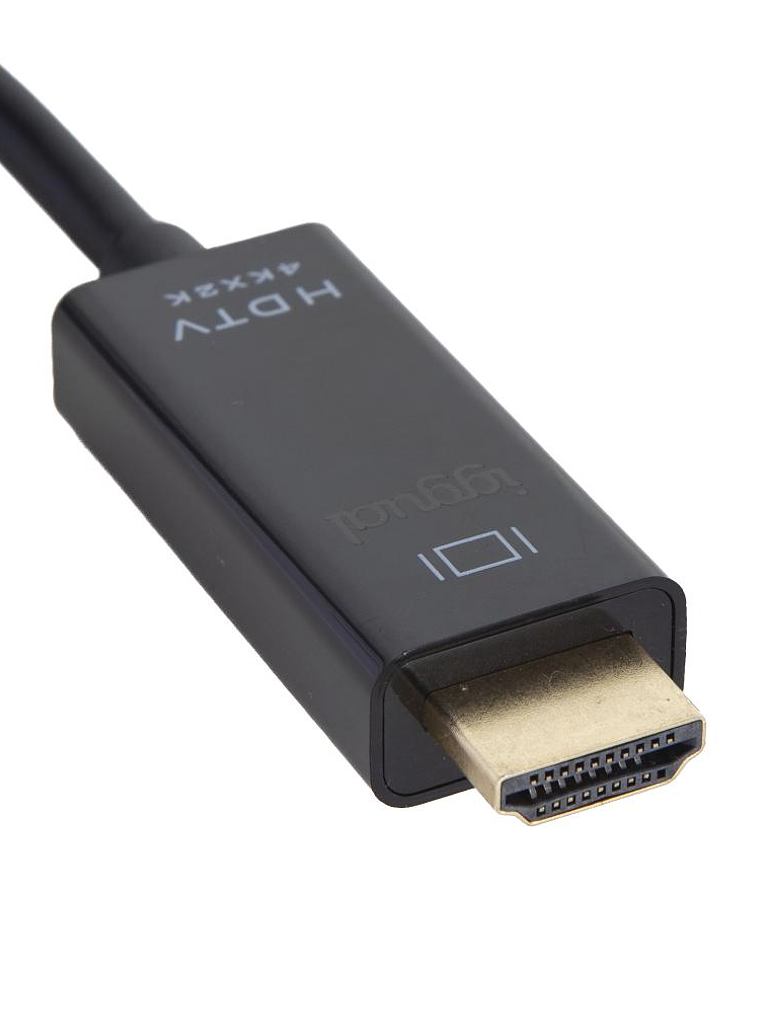 iggual Cable DisplayPort (M) a HDMI (M) 4K 2metros 3