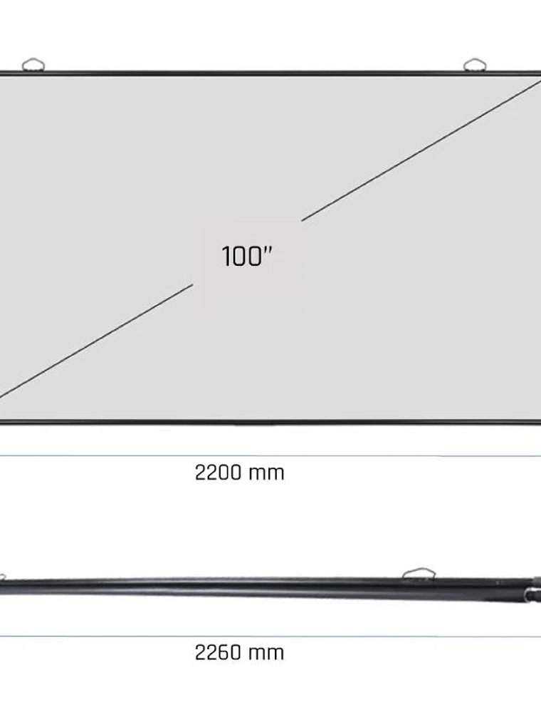 iggual Pantalla enrollable manual 100