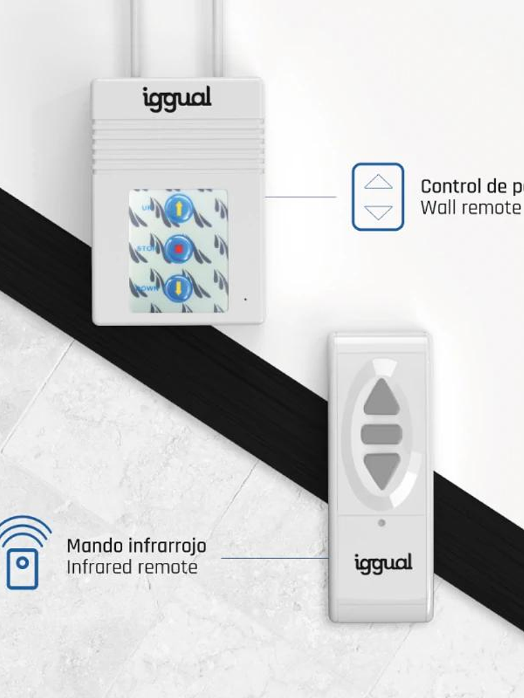 iggual Pantalla eléctrica 4:3 100