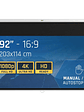 iggual Pantalla manual 16:9 92