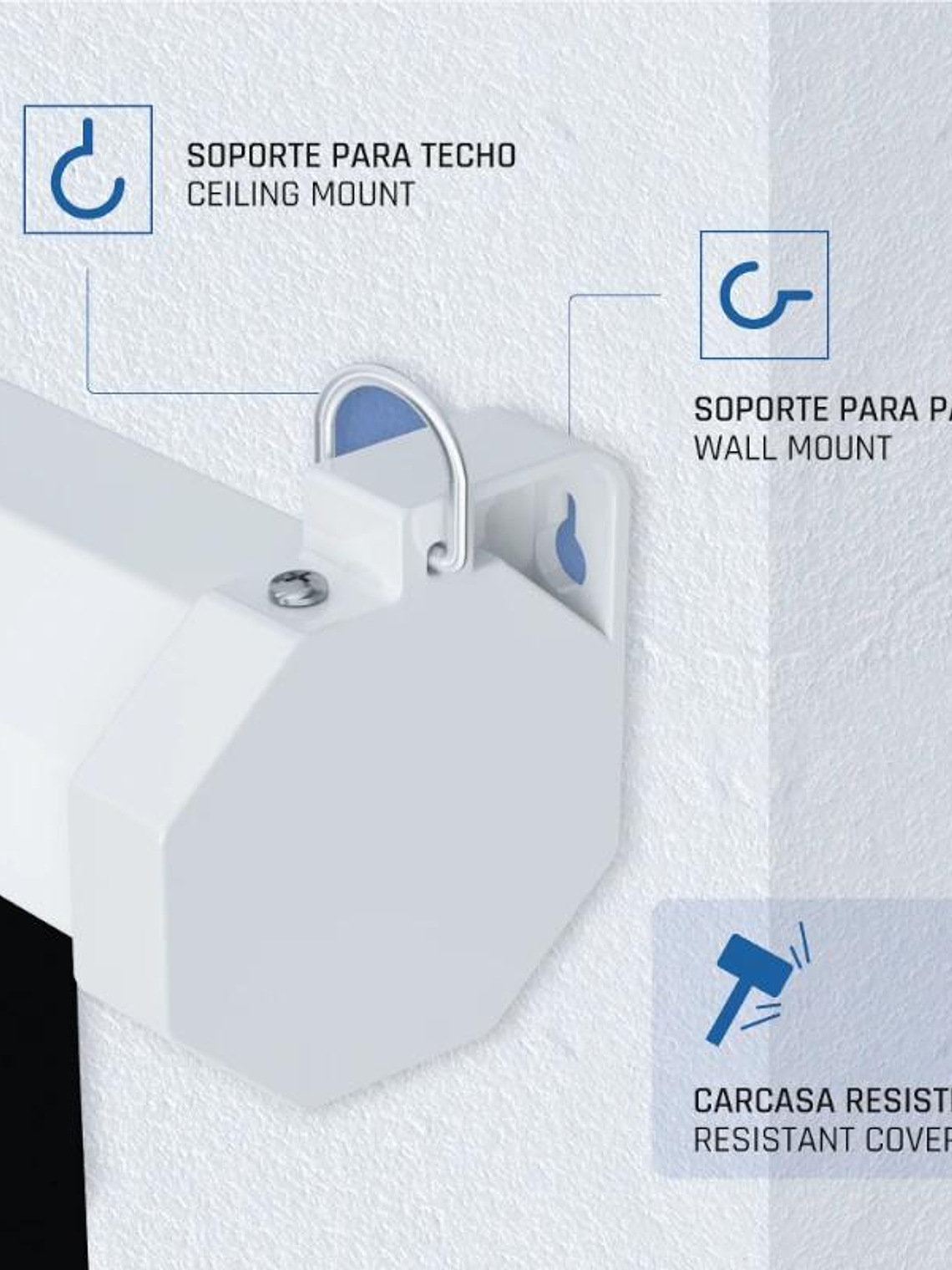 iggual Pantalla eléctrica 4:3 100