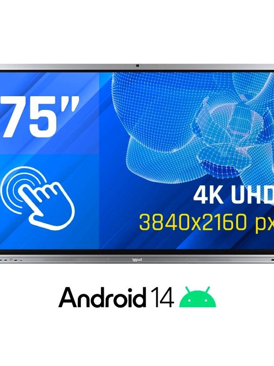 iggual Pantalla interactiva 4K ORCHID 75
