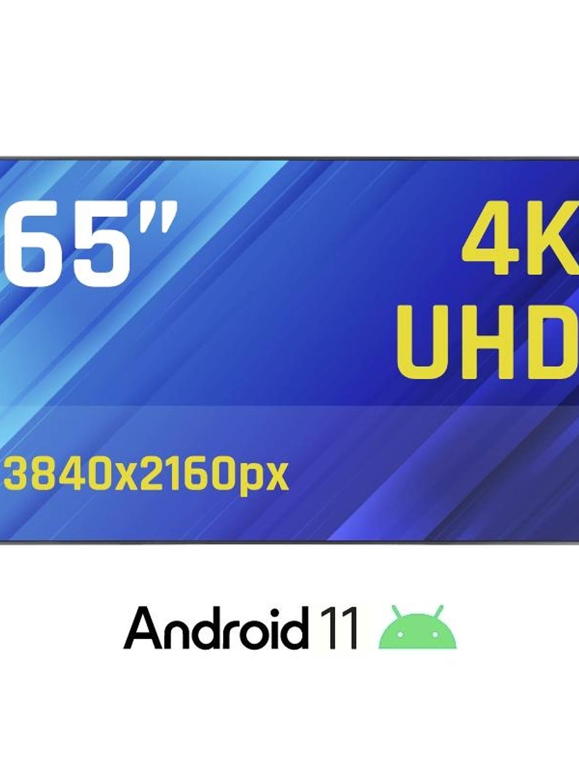 iggual Pantalla señalización 4K 65