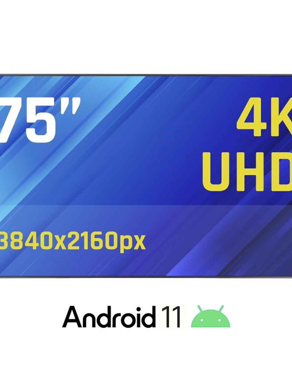 iggual Pantalla señalización 4K 75