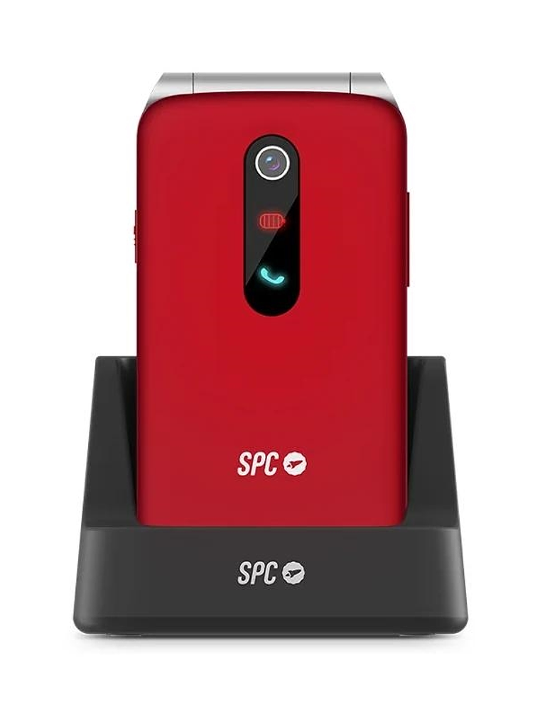 SPC 2339N Movil Stella 3 4G BT FM + Dock Rojo 1