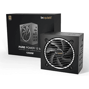 be quiet! Fuente Pure Power 1200W 20+4 pin ATX Neg