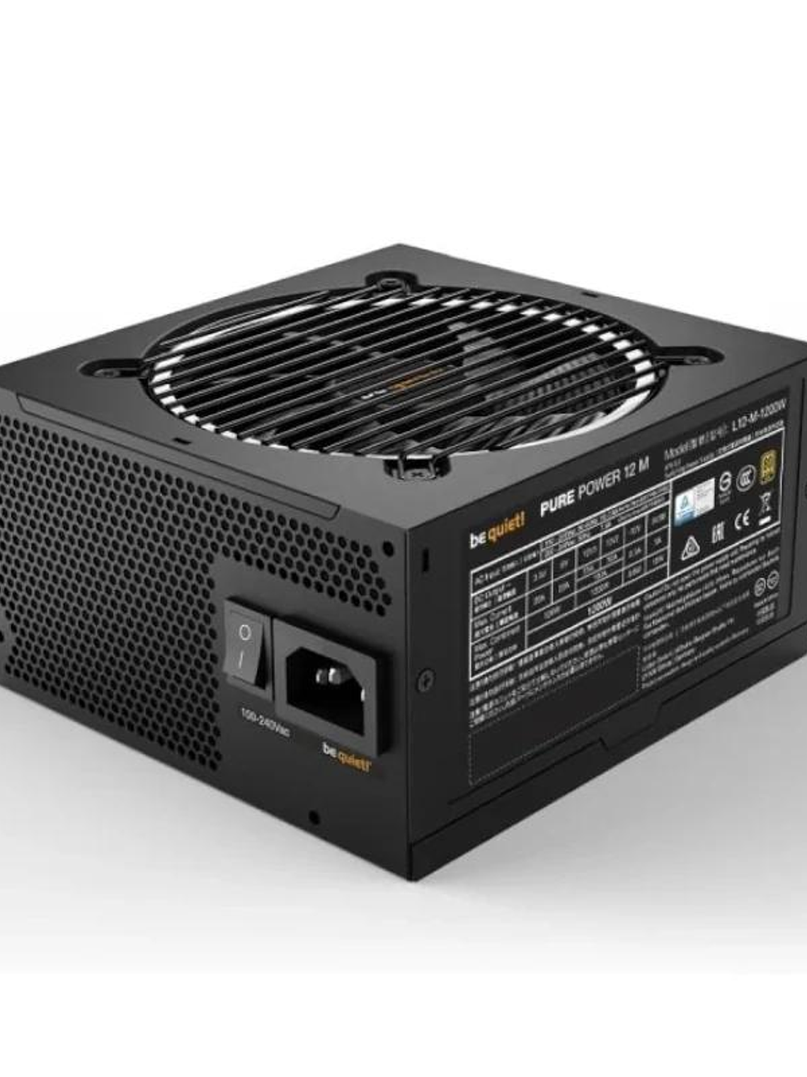 be quiet! Fuente Pure Power 1200W 20+4 pin ATX Neg 3