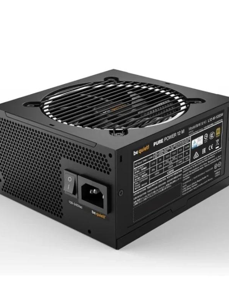 be quiet! Fuente Pure Power 1200W 20+4 pin ATX Neg 3