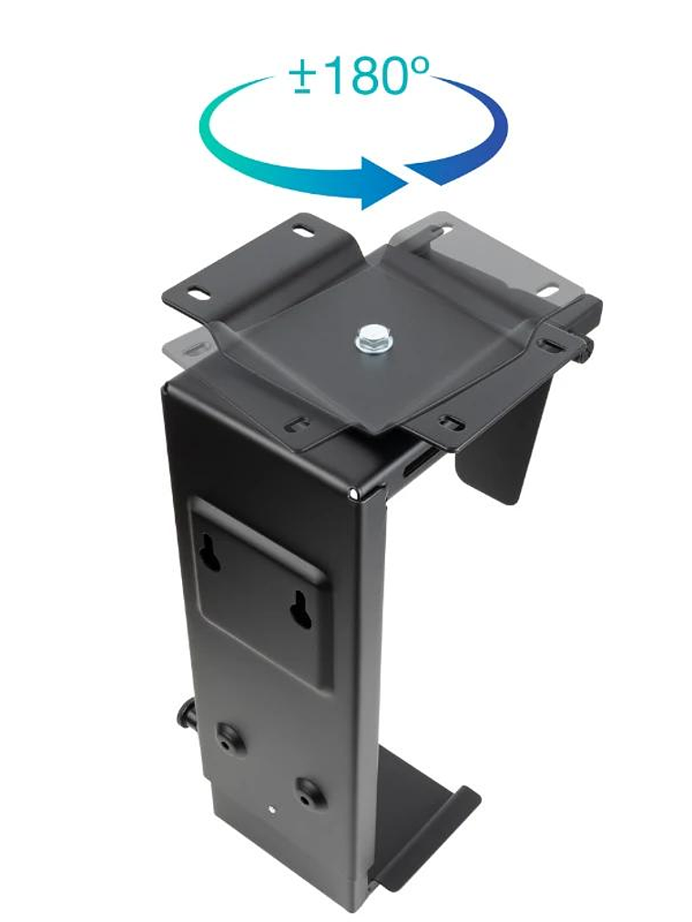 Tooq TQMUD01 Soporte CPU escritorio/pared Negro 3