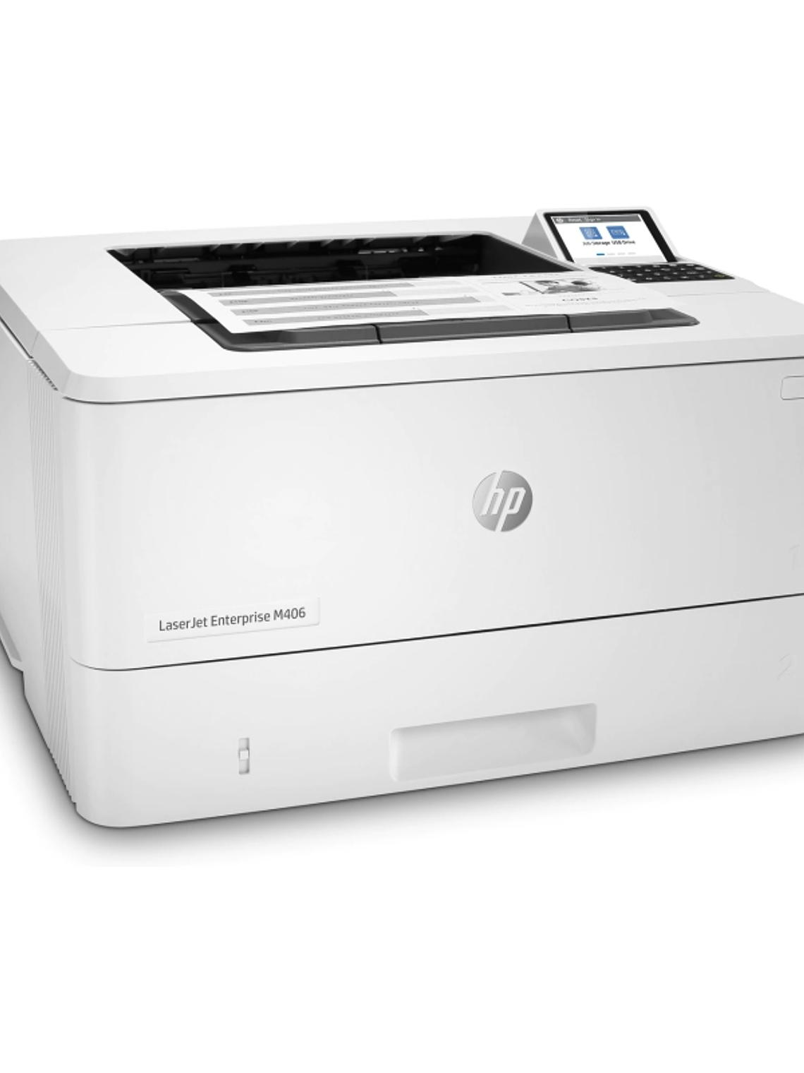 HP Impresora Laserjet Enterprise M406DN Duplex 2