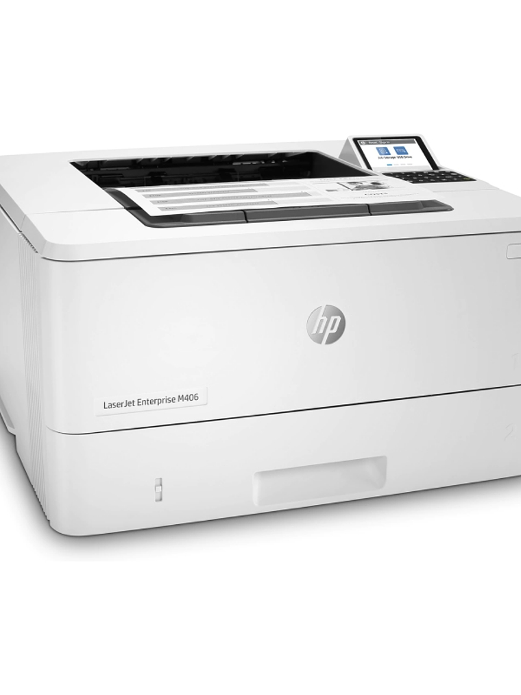 HP Impresora Laserjet Enterprise M406DN Duplex 2