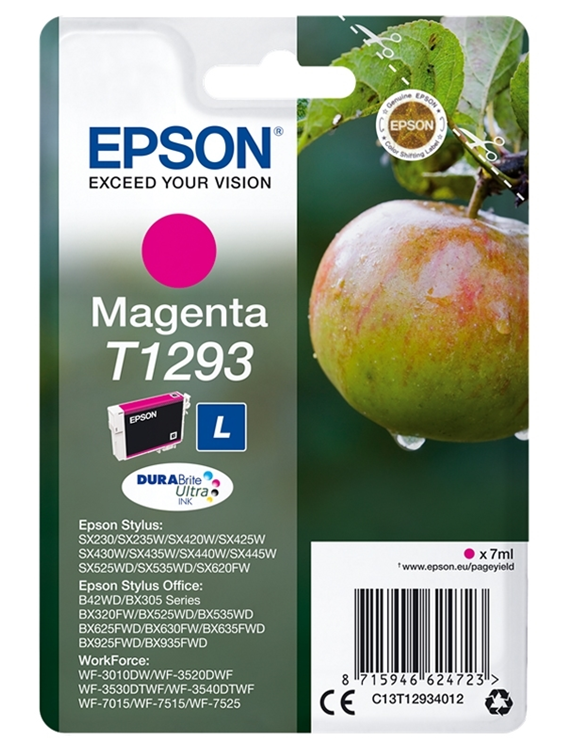 Epson Cartucho T1293 Magenta 1