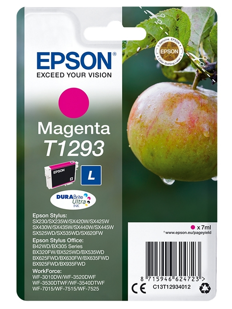 Epson Cartucho T1293 Magenta 1