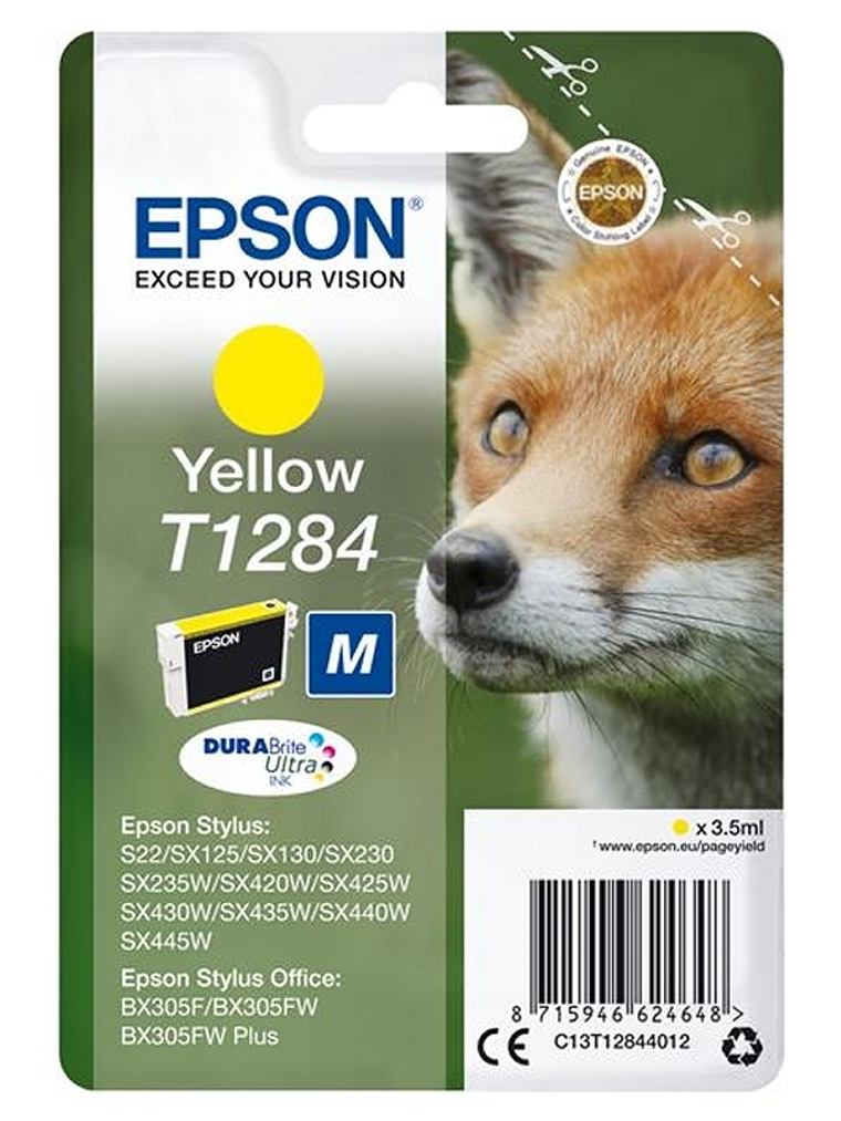Epson Cartucho T1284 Amarillo 1