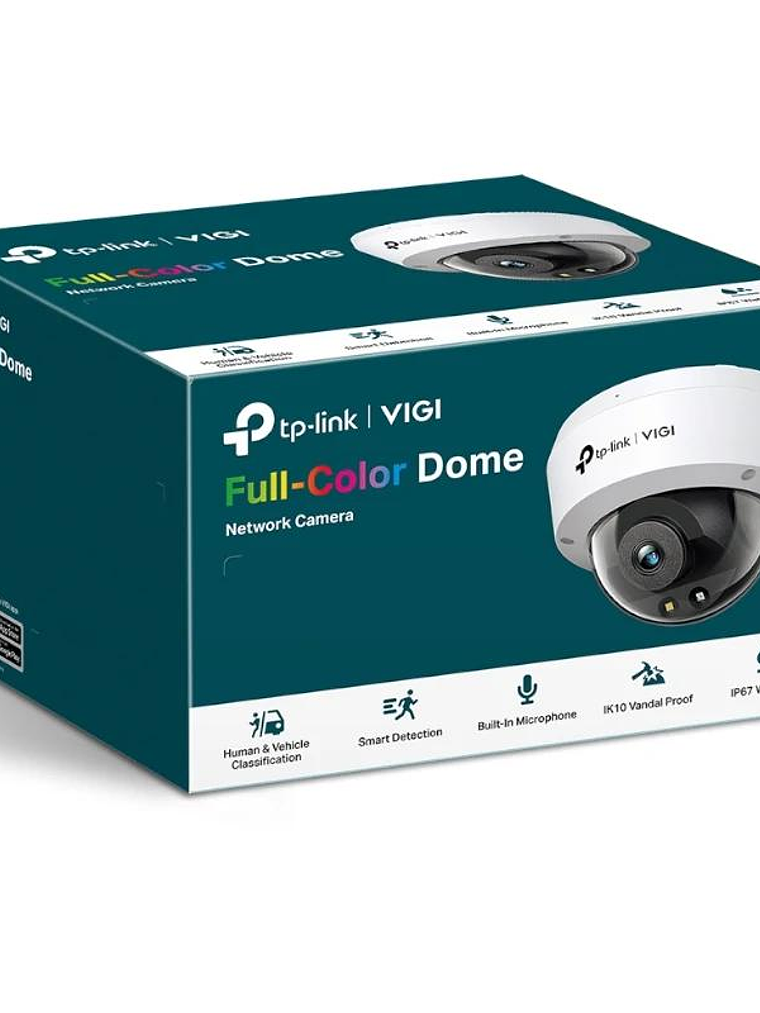 VIGI Cámara IP Domo C250 5MP Plástico Full-Color 4 3