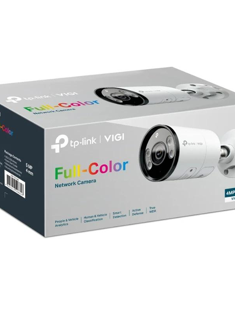 VIGI Cámara IP Bullet C345 4MP Metal Full-Color 4m 4