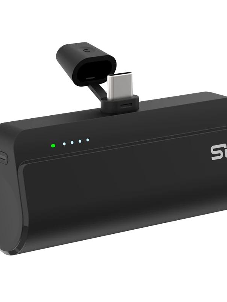 SP Powerbank QD50 5.000mAh Negro TipoC 2