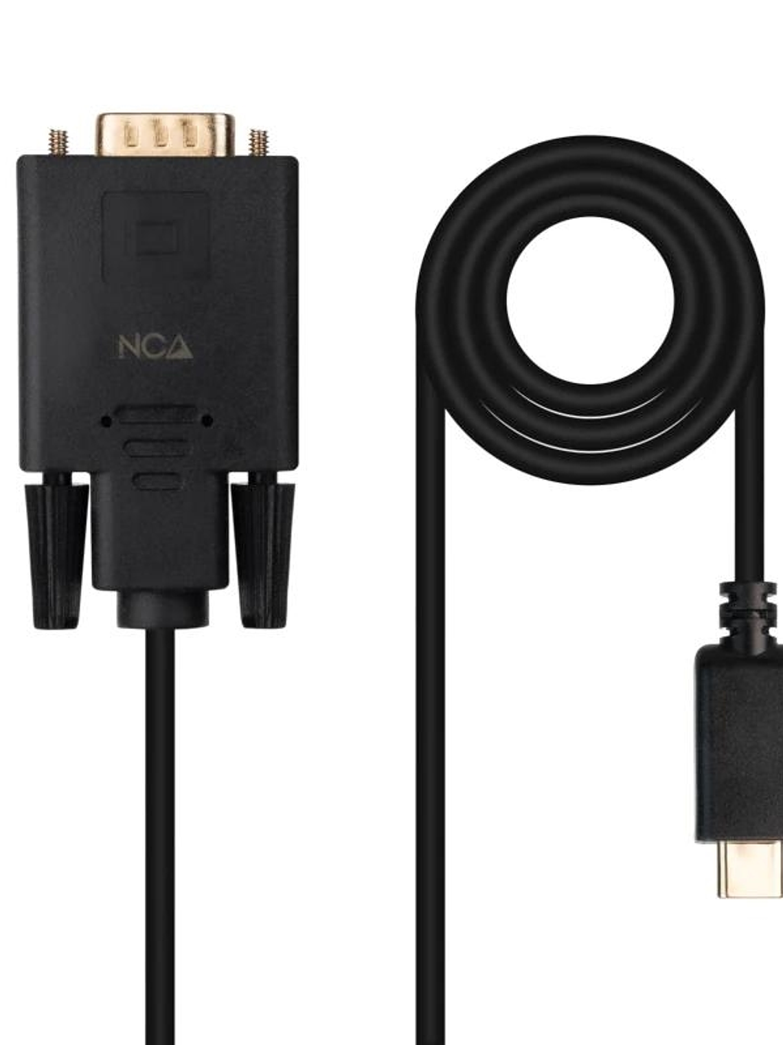 Nanocable Cable Conversor USB-C/M a VGA/M 1,8 M 1