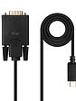 Nanocable Cable Conversor USB-C/M a VGA/M 1,8 M - Miniatura 1