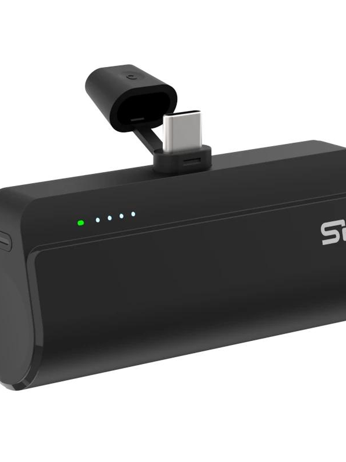 SP Powerbank QD50 5.000mAh Negro TipoC 3