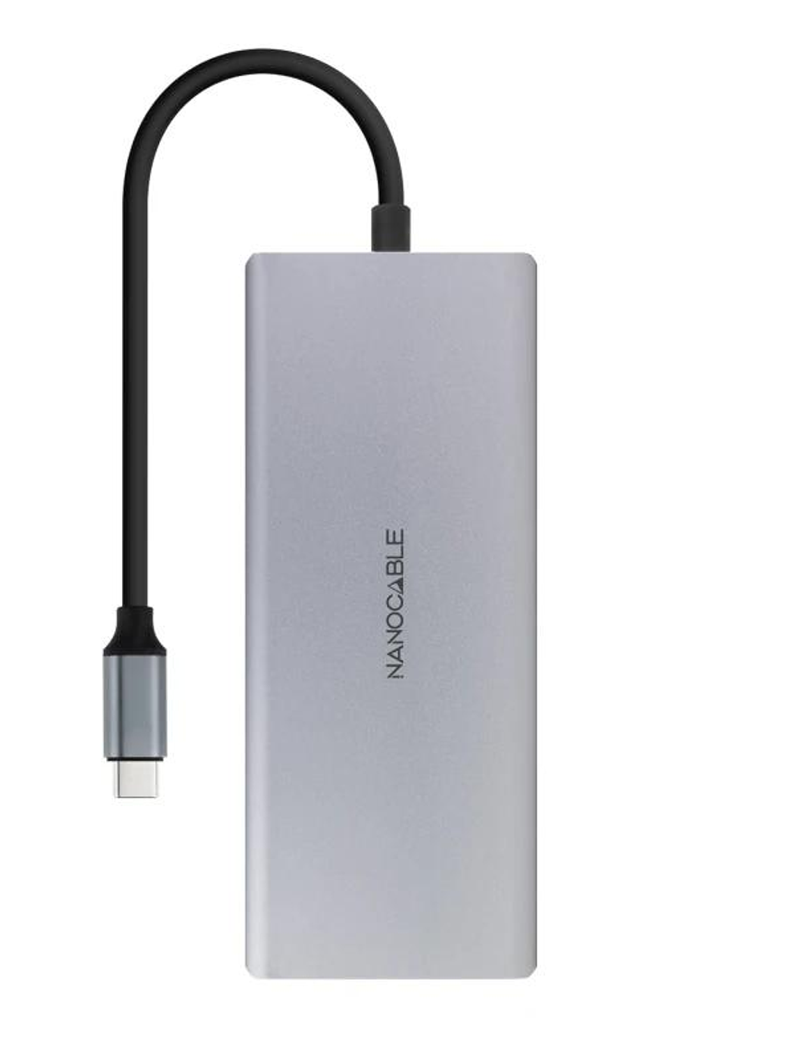 Nanocable Hub 12en1 USB-A/C+HDMI+DP+RJ45+TF+SD+AU 2