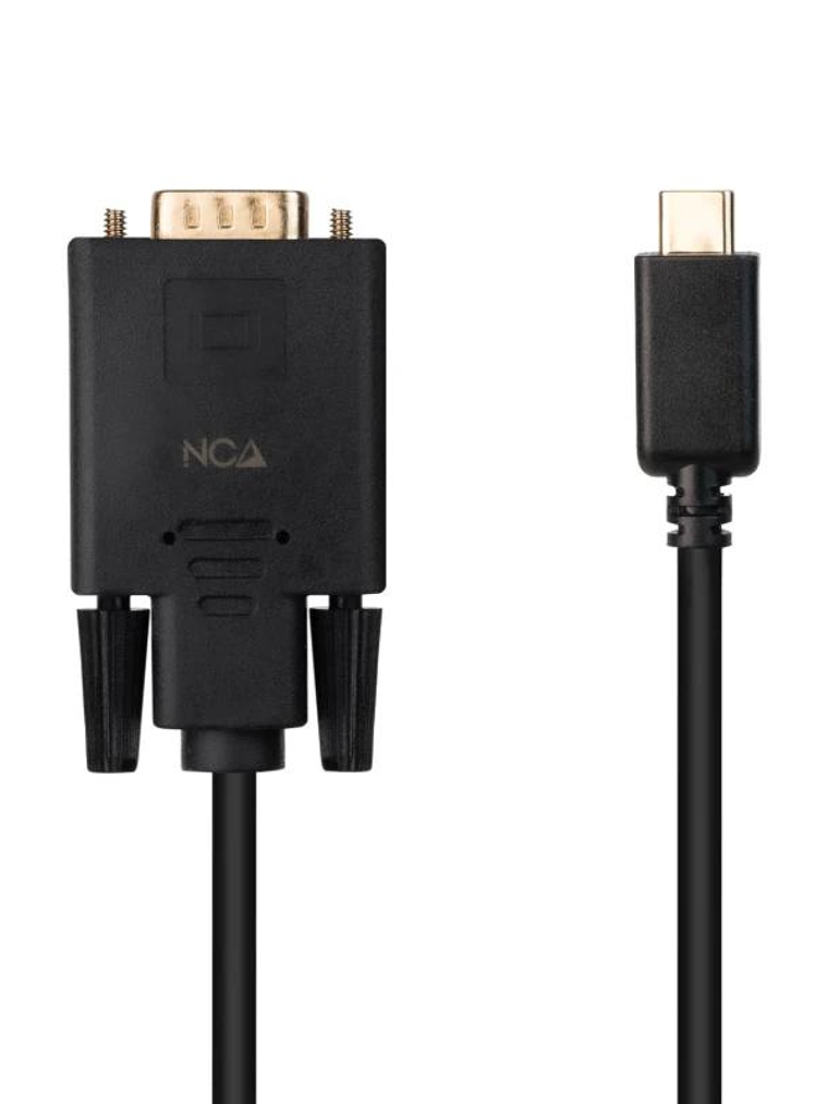 Nanocable Cable Conversor USB-C/M a VGA/M 1,8 M 2