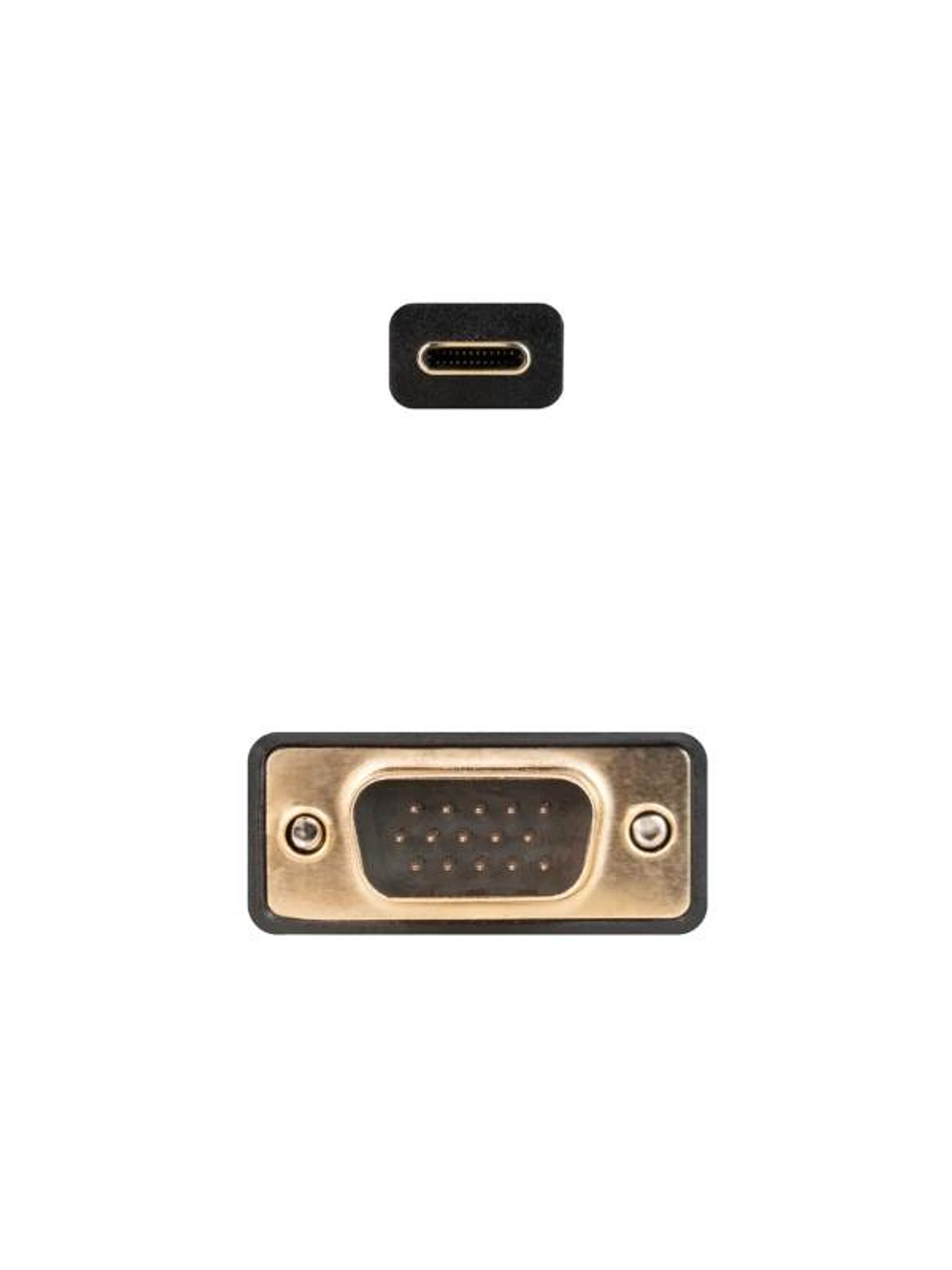 Nanocable Cable Conversor USB-C/M a VGA/M 1,8 M 3