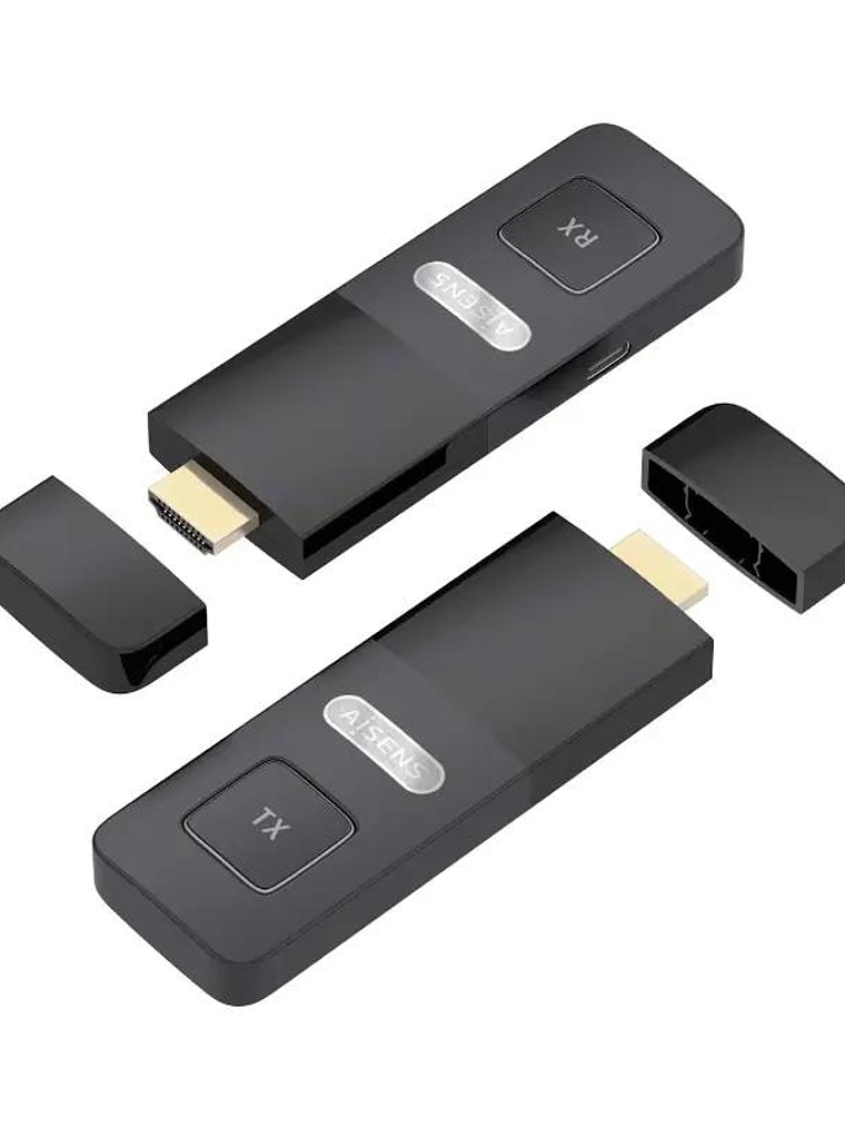 Aisens Adaptador HDMI Inalám 1080P 30 metros Negro 1