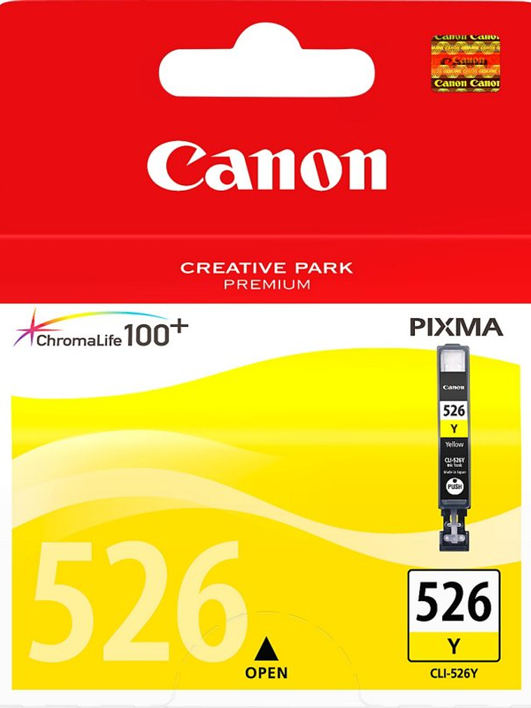 Canon Cartucho CLI-526Y Amarillo 3