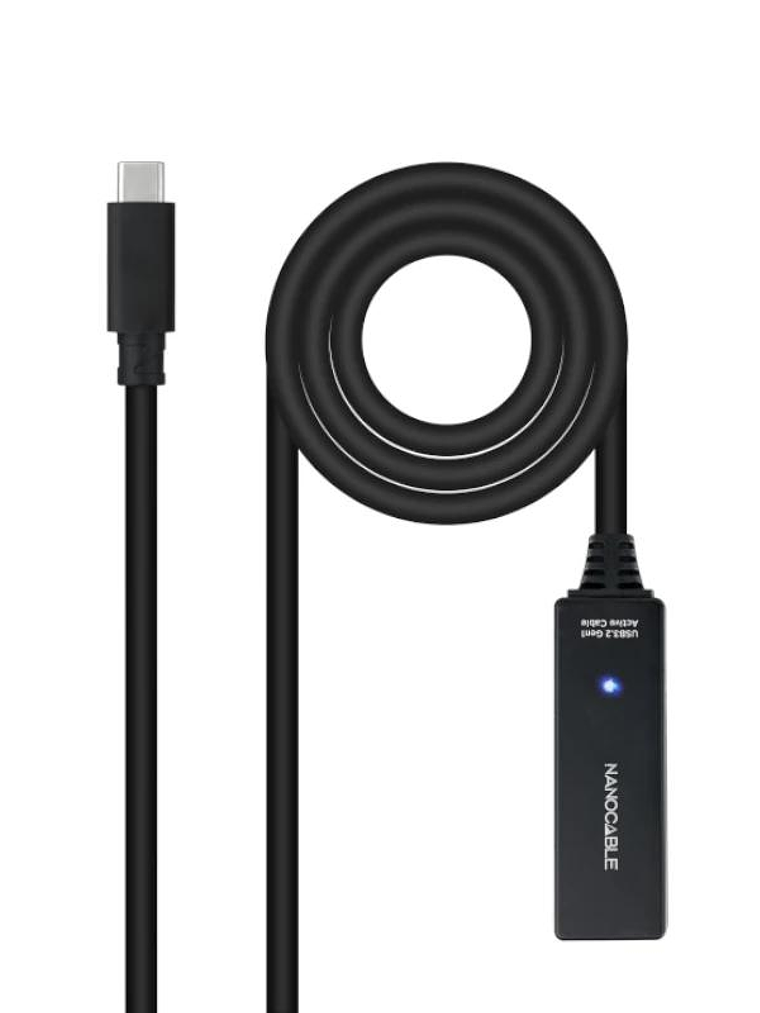 Nanocable Cable USB 3.2 amplif. C/M-C/H 5m 1