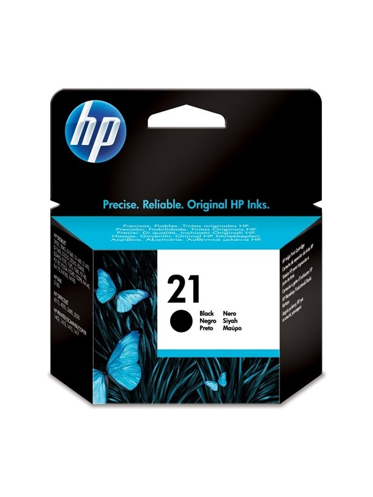 HP Cartucho 21 Negro 1