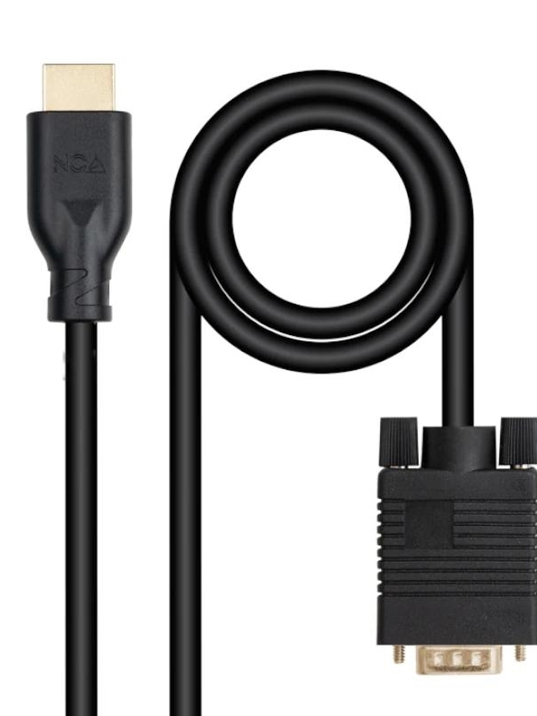 Nanocable Cable Conversor VGA a HDMI M-M 1,8 m 1