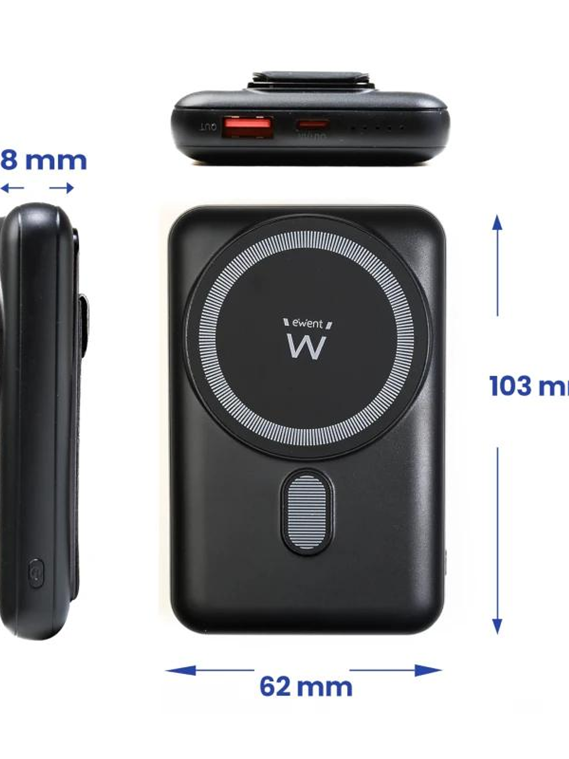 EWENT POWERBANK 10000mAh MagSafe PD 22,5W 2