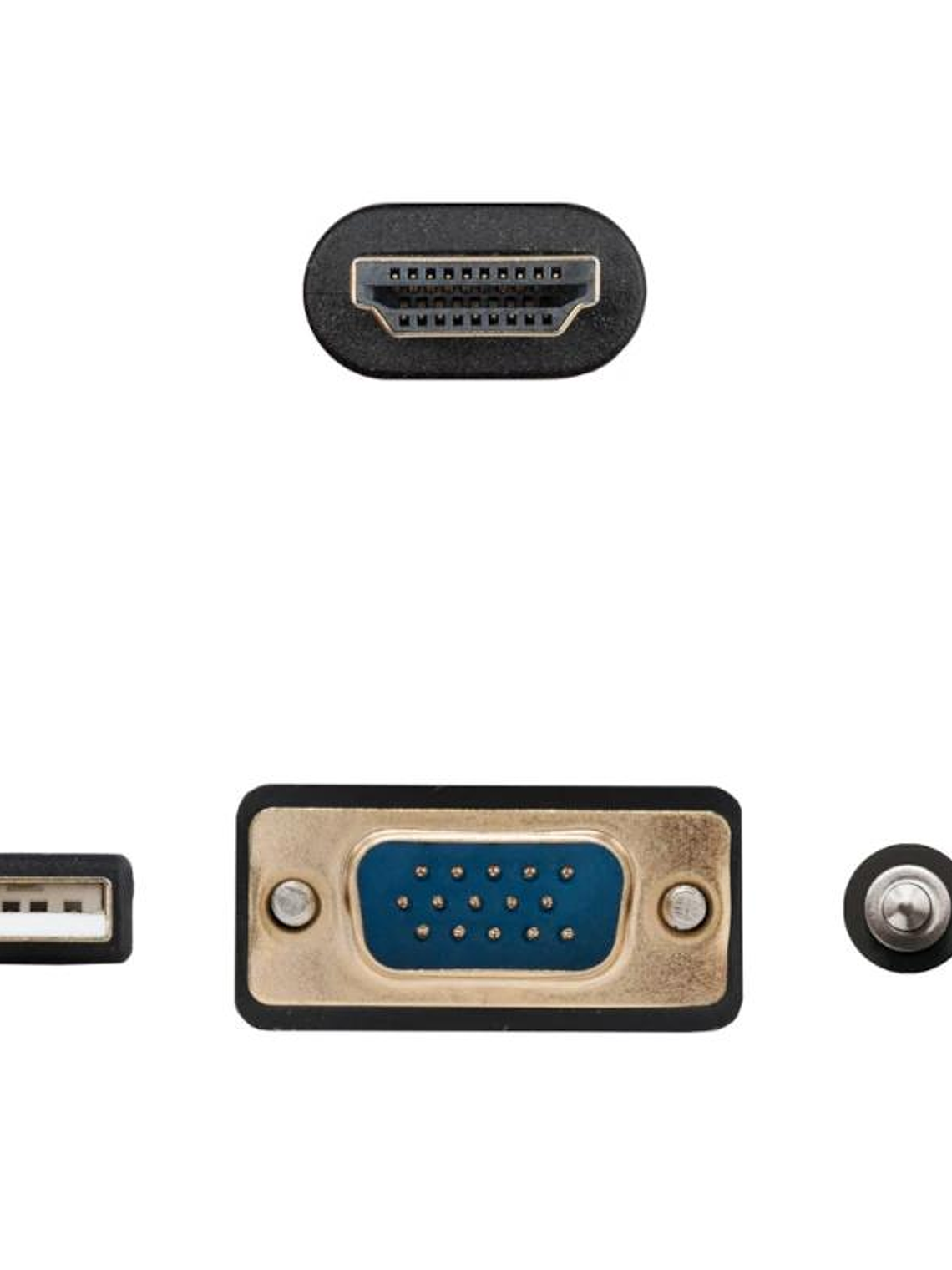 Nanocable Conversor VGA+Audio a HDMI M-M 1,8 m 2